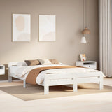 Bed Frame Without Mattress Solid Wood Pine