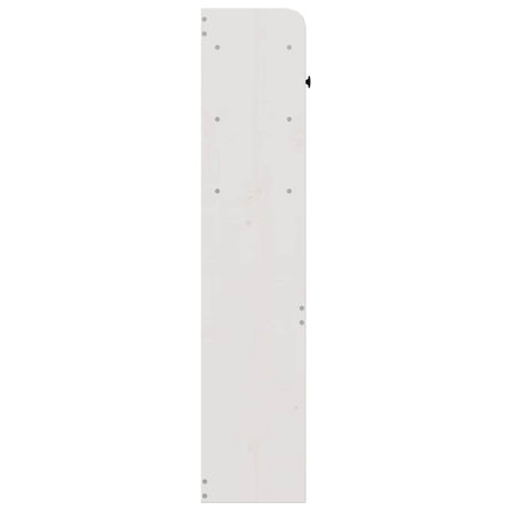 Headboard With Storage Solid Wood Pine