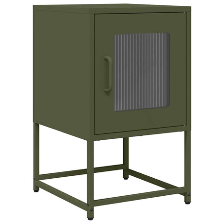 Bedside Cabinet 36X39X60.5 Cm Cold-Rolled Steel