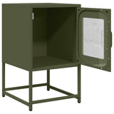 Bedside Cabinet 36X39X60.5 Cm Cold-Rolled Steel