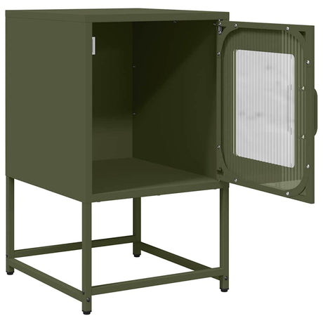 Bedside Cabinet 36X39X60.5 Cm Cold-Rolled Steel
