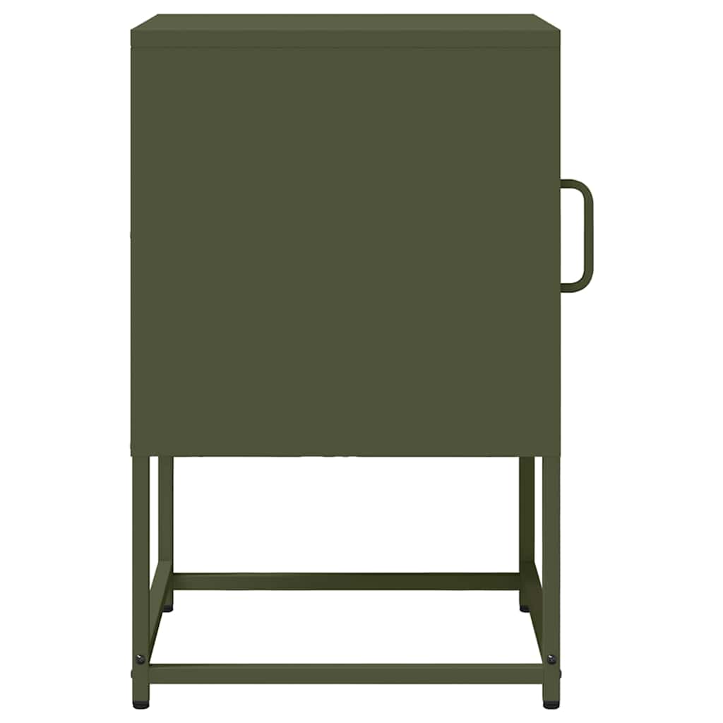 Bedside Cabinet 36X39X60.5 Cm Cold-Rolled Steel
