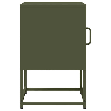 Bedside Cabinet 36X39X60.5 Cm Cold-Rolled Steel