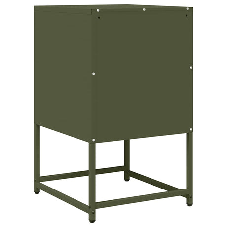Bedside Cabinet 36X39X60.5 Cm Cold-Rolled Steel