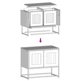 Tv Cabinet 68X39X60.5 Cm Cold-Rolled Steel