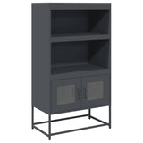 Highboard 68X39X123 Cm Steel