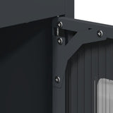 Highboard 68X39X123 Cm Steel