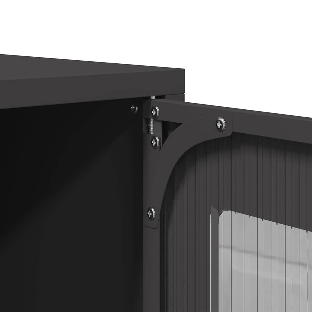 Highboard 68X39X107 Cm Steel