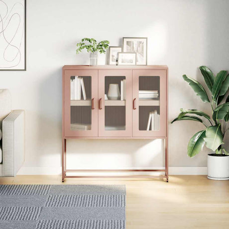 Sideboard 100.5X39X107 Cm Cold-Rolled Steel