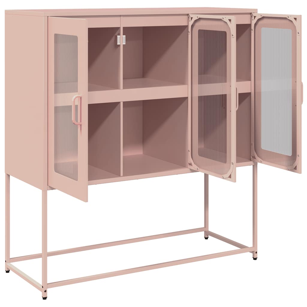 Sideboard 100.5X39X107 Cm Cold-Rolled Steel