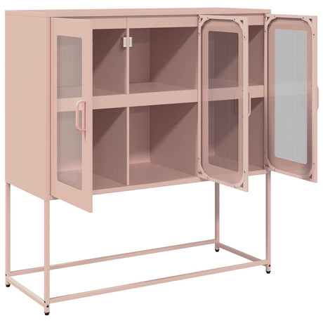 Sideboard 100.5X39X107 Cm Cold-Rolled Steel