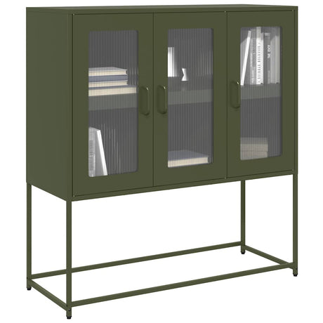 Sideboard 100.5X39X107 Cm Cold-Rolled Steel