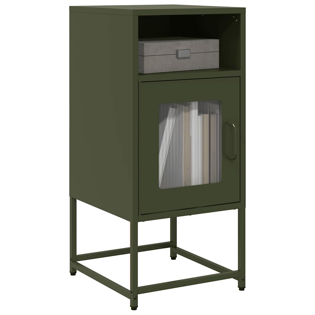 Bedside Cabinet 36X39X78 Cm Cold-Rolled Steel