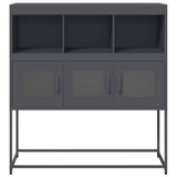 Sideboard 100.5X39X107 Cm Cold-Rolled Steel