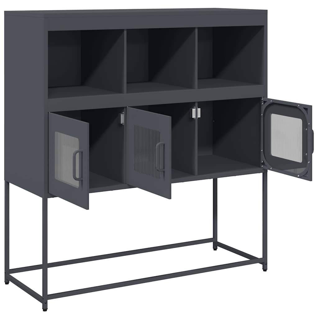 Sideboard 100.5X39X107 Cm Cold-Rolled Steel