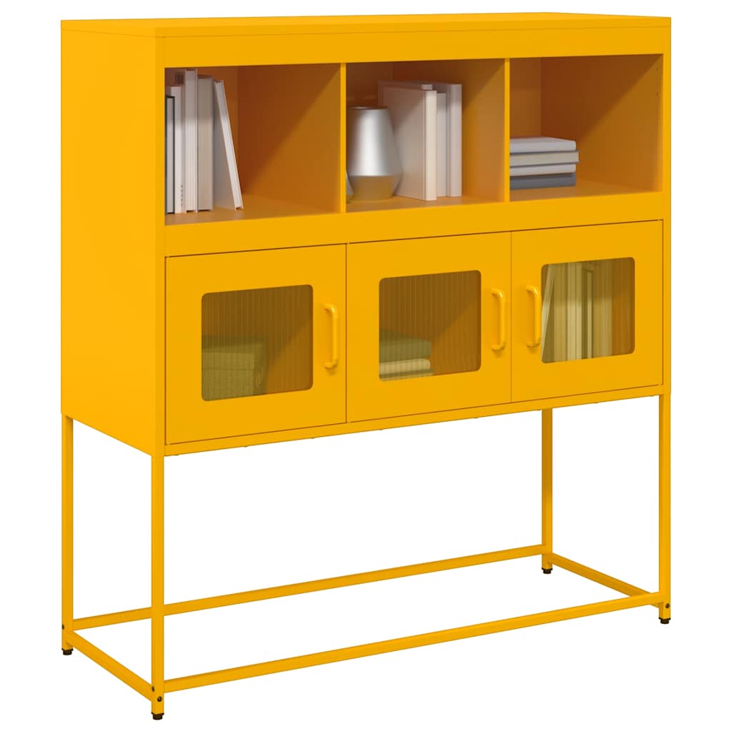 Sideboard 100.5X39X107 Cm Cold-Rolled Steel