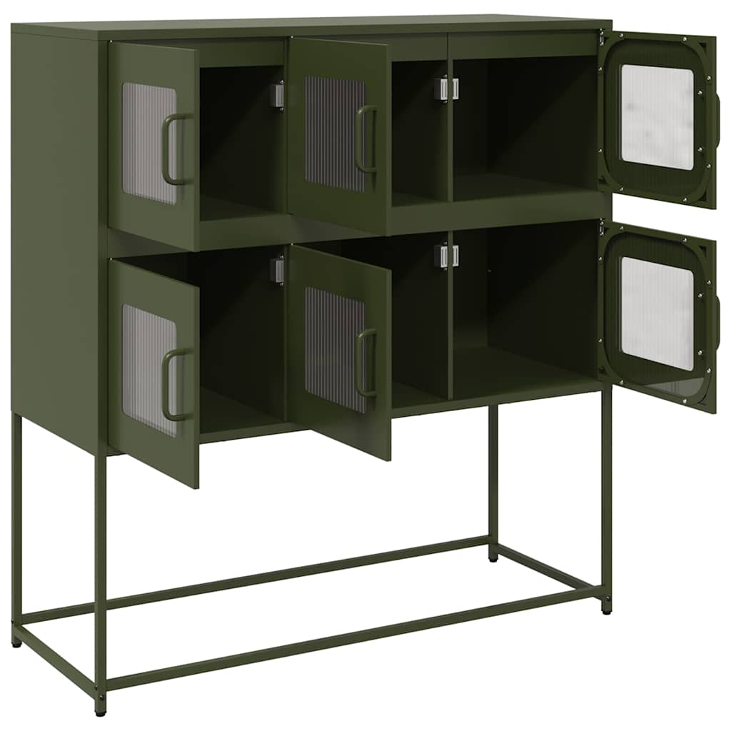 Sideboard 100.5X39X107 Cm Cold-Rolled Steel