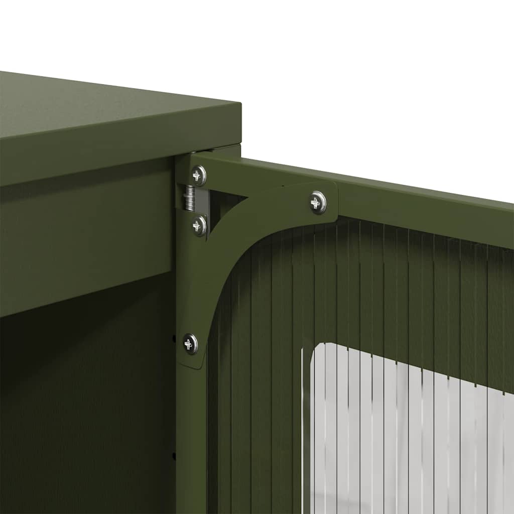 Sideboard 100.5X39X107 Cm Cold-Rolled Steel