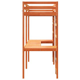 Loft Bed Frame Without Mattress Small Single Solid Wood Pine