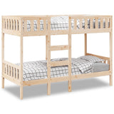 Bunk Bed 80x200 cm Solid Wood Pine