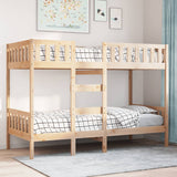 Bunk Bed 90x190 cm Solid Wood Pine