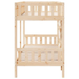 Bunk Bed 90x190 cm Solid Wood Pine