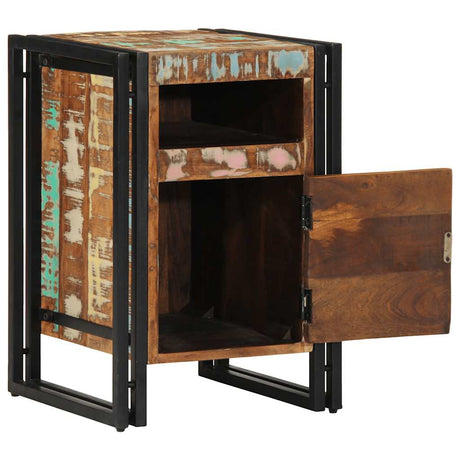 Bedside Cabinet 40X40X59 Cm Solid Wood Reclaimed