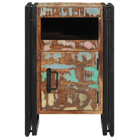 Bedside Cabinet 40X40X59 Cm Solid Wood Reclaimed