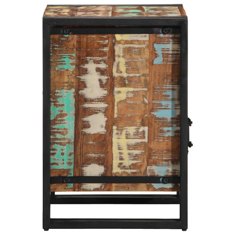 Bedside Cabinet 40X40X59 Cm Solid Wood Reclaimed