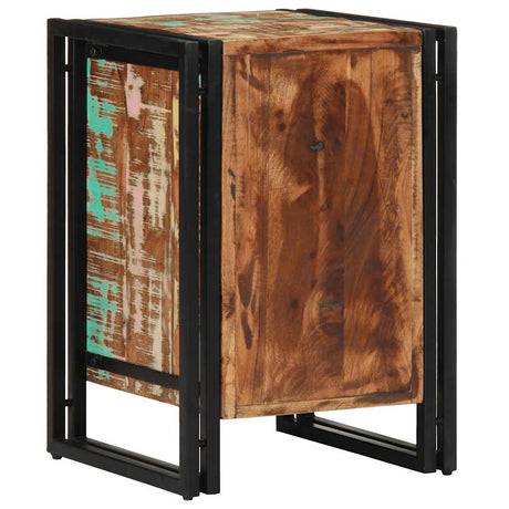 Bedside Cabinet 40X40X59 Cm Solid Wood Reclaimed