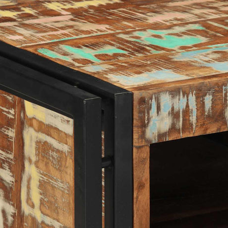 Bedside Cabinet 40X40X59 Cm Solid Wood Reclaimed