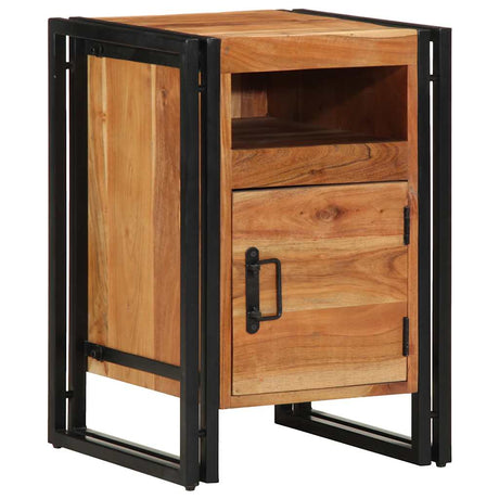 Bedside Cabinet 40X40X59 Cm Solid Wood Reclaimed