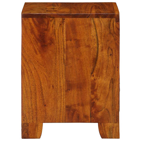 Bedside Cabinet 2 Pcs 35X35X45 Cm Solid Wood Acacia