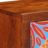 Bedside Cabinet 40X30X45 Cm Solid Wood Acacia