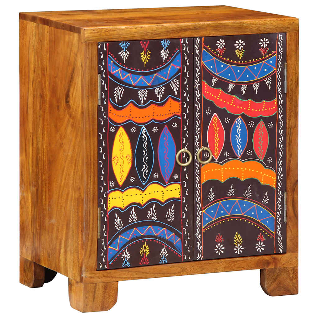 Sideboard Multicolour 50X35X60 Solid Wood Acacia