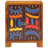 Sideboard Multicolour 50X35X60 Solid Wood Acacia