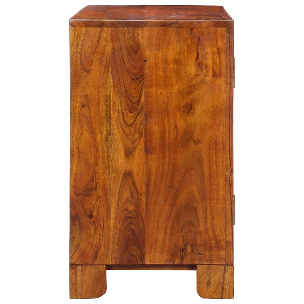 Sideboard Multicolour 90X35X60 Solid Wood Acacia