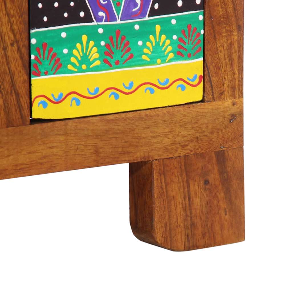 Sideboard Multicolour 50X35X60 Solid Wood Acacia