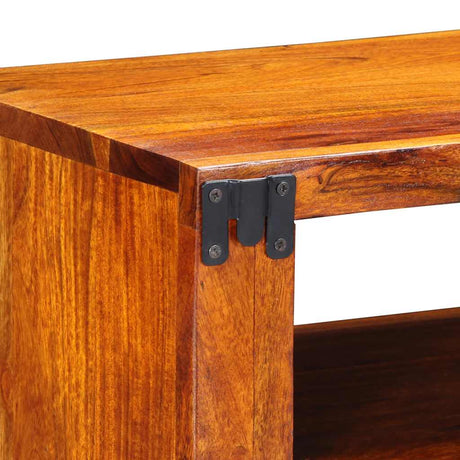 Wall-Mounted Tv Cabinet Multicolour 90X30X30 Solid Wood Acacia