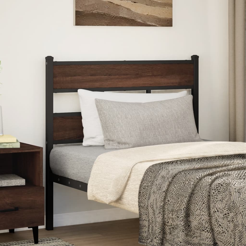 Headboard Iron And Engineered Wood
