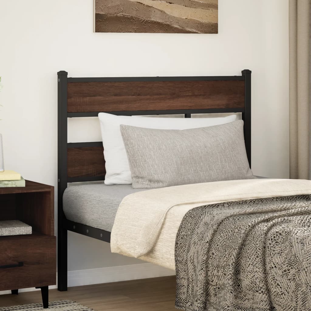 Headboard Iron And Engineered Wood