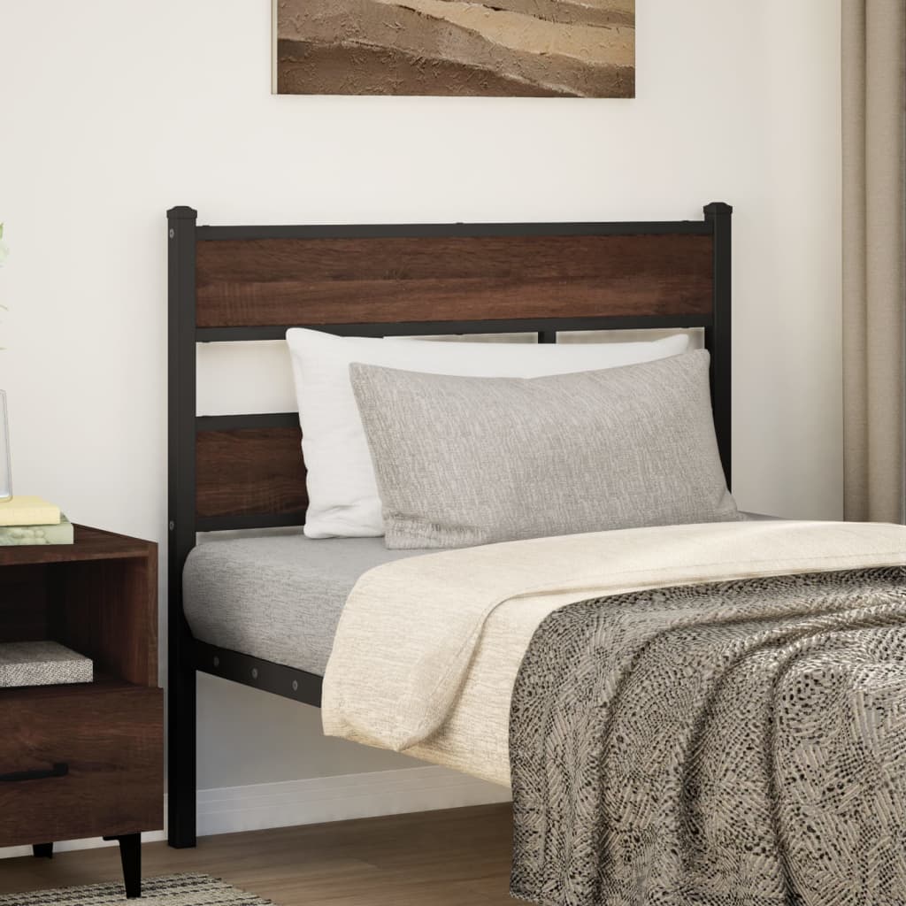Headboard Iron And Engineered Wood
