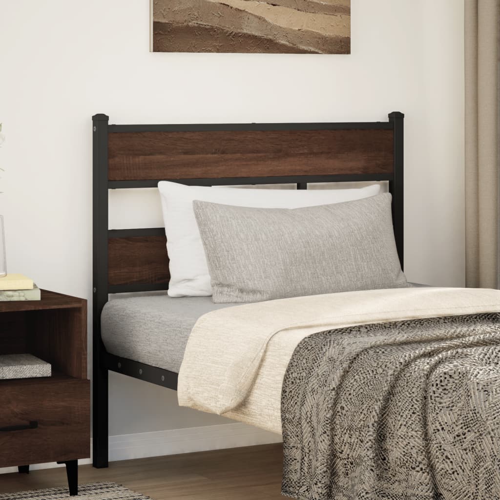Headboard Iron And Engineered Wood