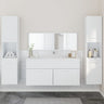 4 Piece Bathroom Furniture Set Engineered Wood