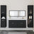 4 Piece Bathroom Furniture Set Engineered Wood