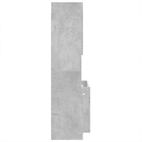 4 Piece Bathroom Furniture Set Engineered Wood
