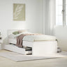 Bed Frame Without Mattress With Headboard Small Single Solid Wood Pine