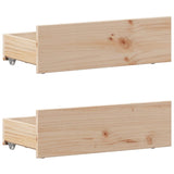 Bed Frame Without Mattress With Headboard Small Single Solid Wood Pine