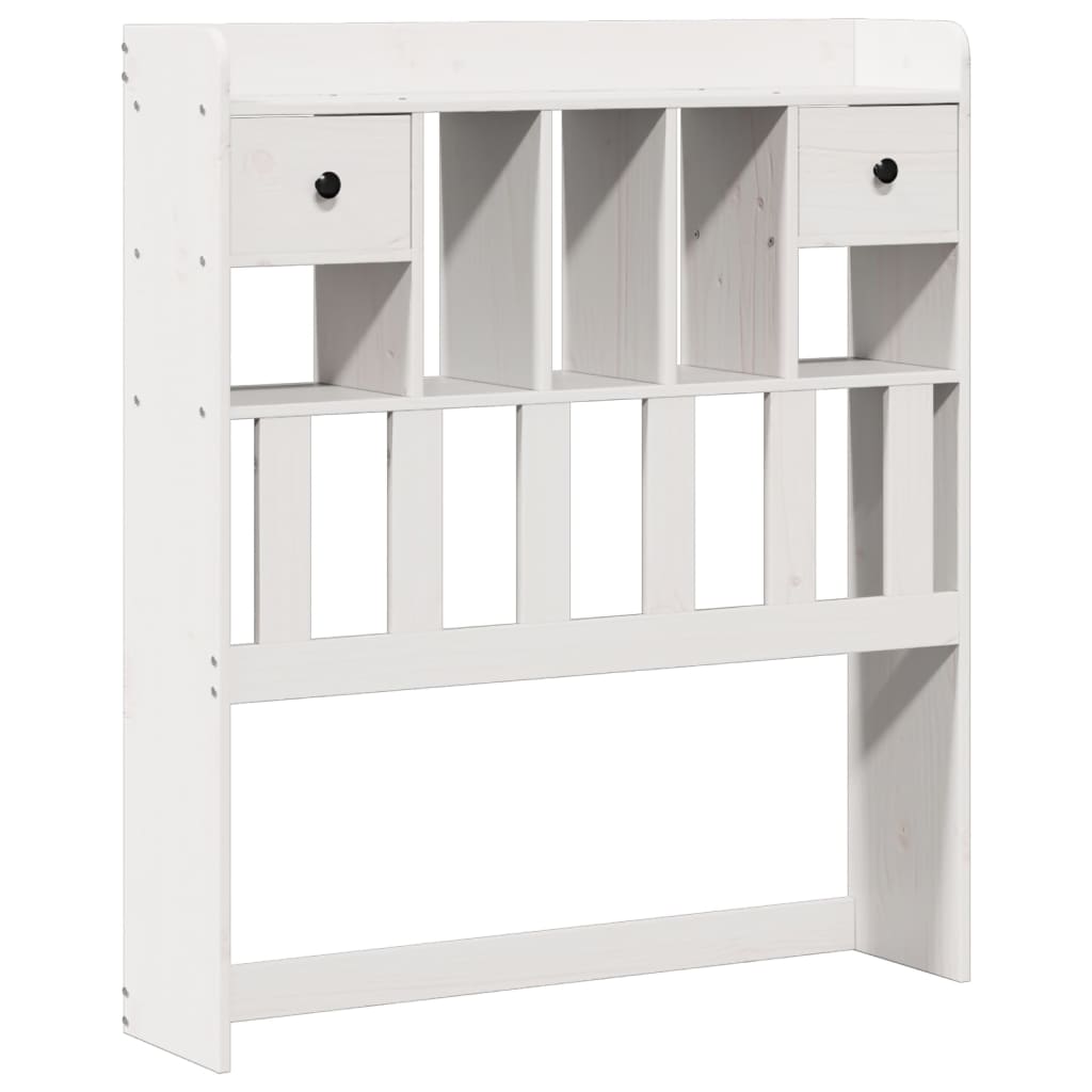 Bookcase Bed Without Mattress Solid Wood Pine