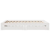 Bed Frame Without Mattress King Size Solid Wood Pine